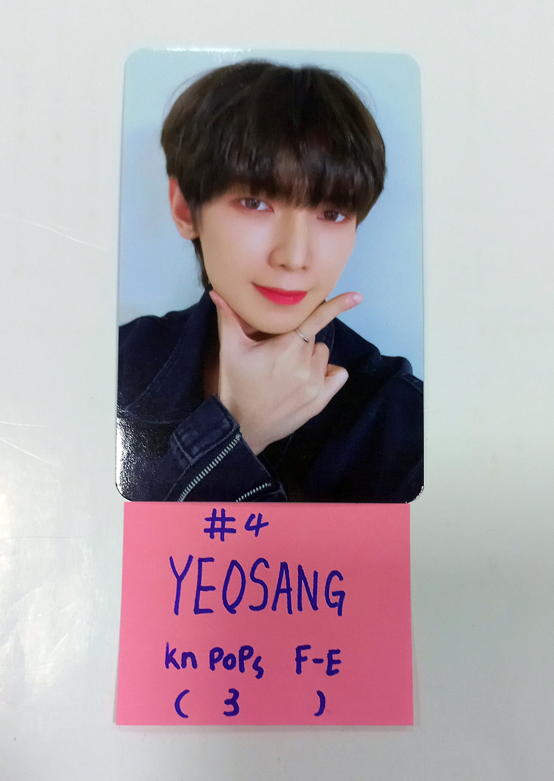 Ateez - "The World Ep.Fin : Will" KnPops Fansign Event Photocard [24.1.19] - HALLYUSUPERSTORE