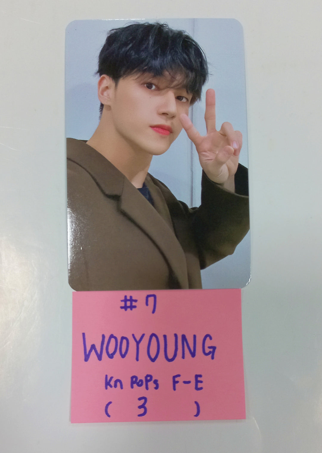 Ateez - "The World Ep.Fin : Will" KnPops Fansign Event Photocard [24.1.19] - HALLYUSUPERSTORE