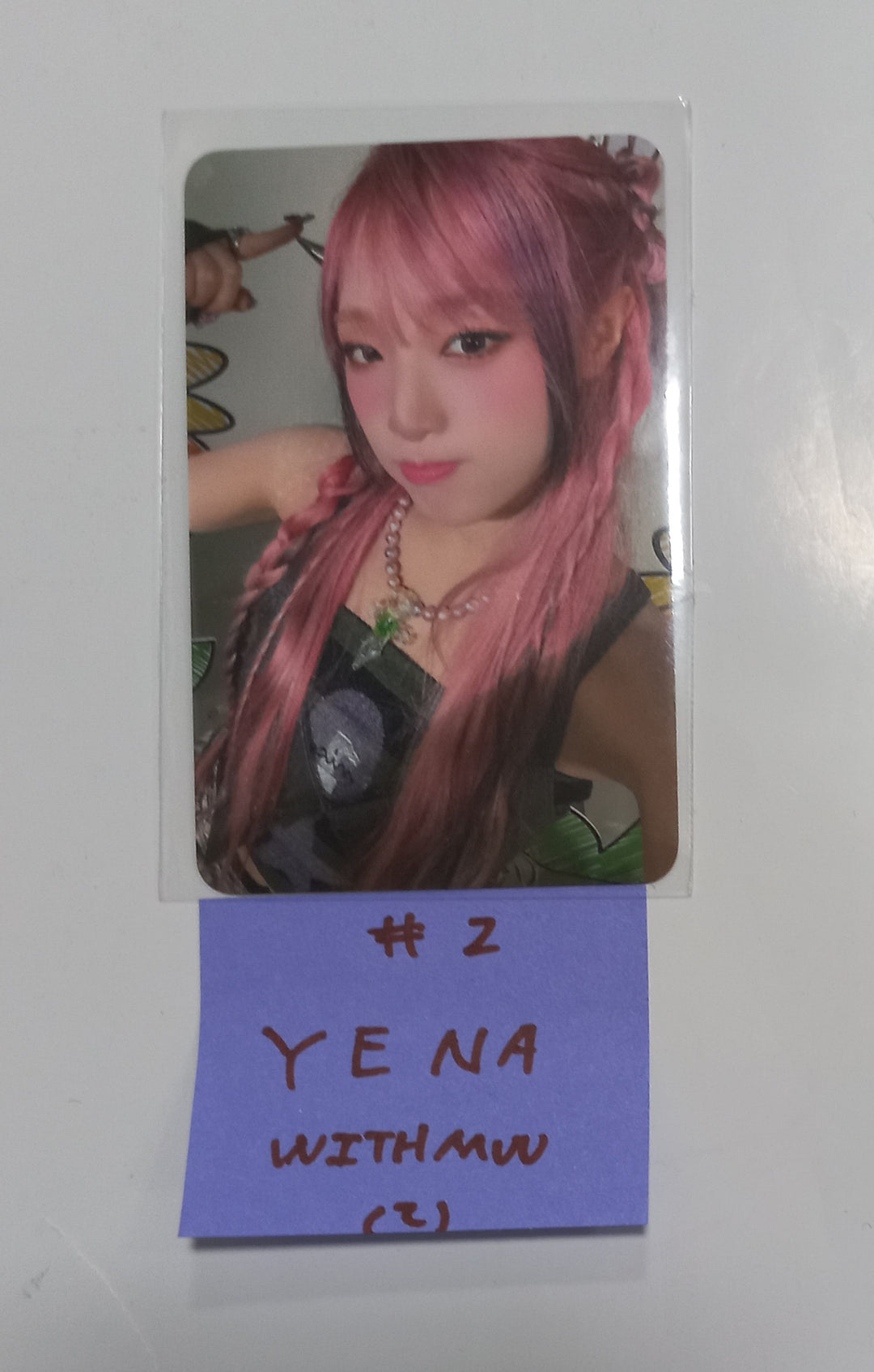 YENA "Good Morning" - Withmuu Pre-Order Benefit Photocard [24.1.22] - HALLYUSUPERSTORE