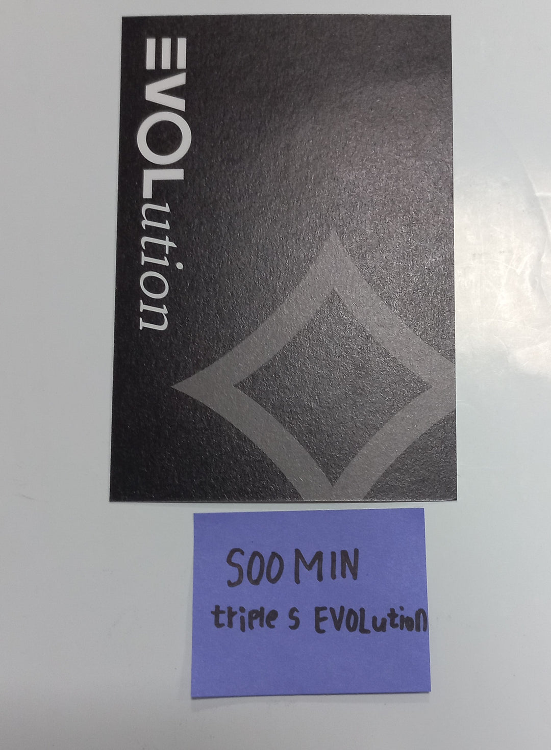 Soomin (Of TripleS) "EVOLution : Mujuk" - A Cut Page From Fansign Event Album (QR Ver.) [24.1.22] - HALLYUSUPERSTORE