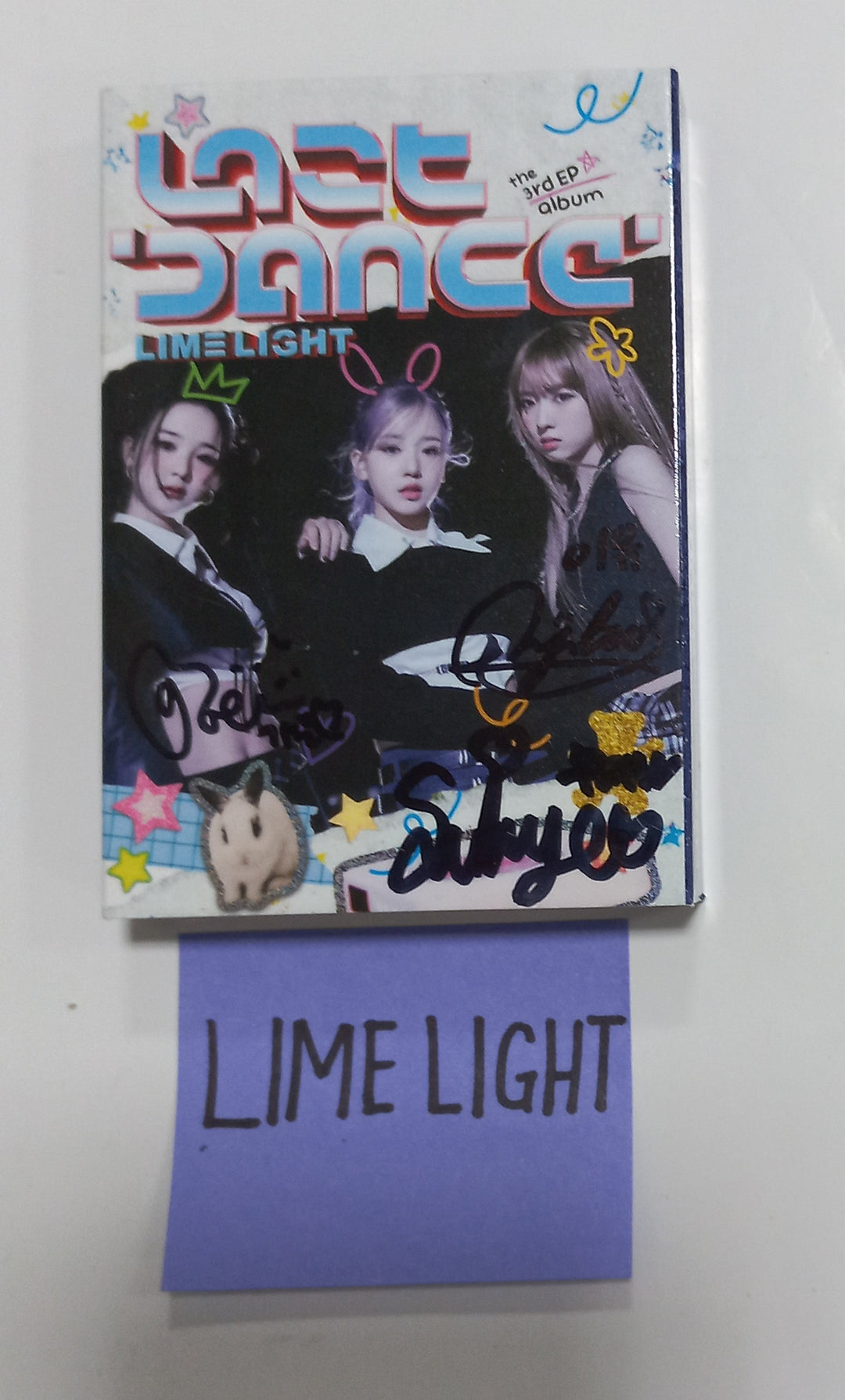 LIMELIGHT "Last Dance" - Hand Autographed(Signed) Album [Nemo Ver.] [24.1.22] - HALLYUSUPERSTORE
