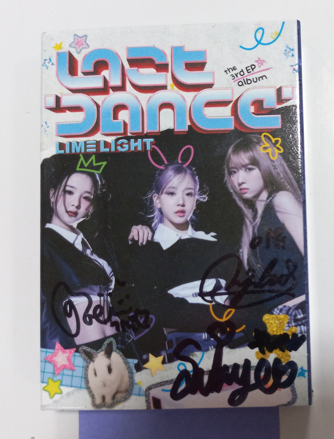 LIMELIGHT "Last Dance" - Hand Autographed(Signed) Album [Nemo Ver.] [24.1.22] - HALLYUSUPERSTORE