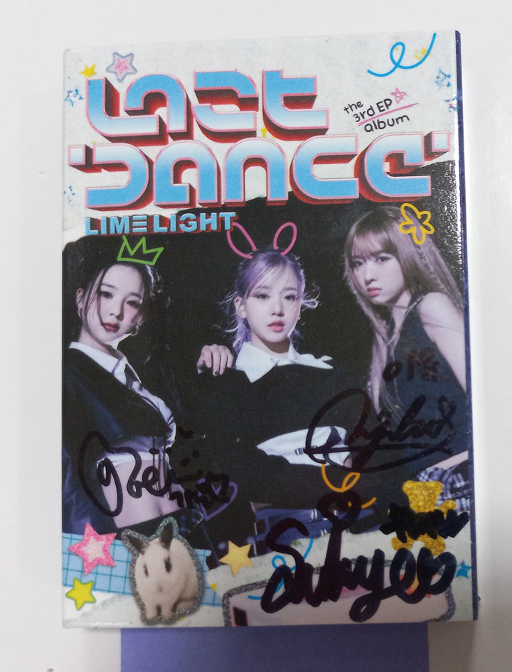 LIMELIGHT "Last Dance" - Hand Autographed(Signed) Album [Nemo Ver.] [24.1.22] - HALLYUSUPERSTORE
