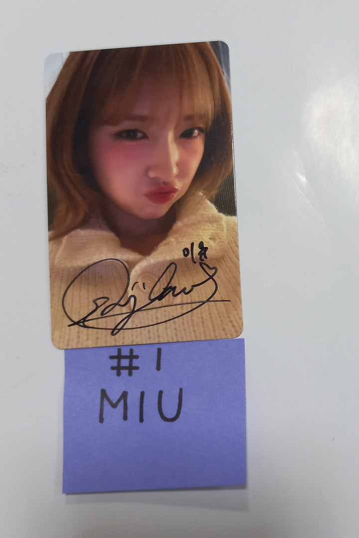 LIMELIGHT "Last Dance" - Hand Autographed(Signed) Photocard [Nemo Ver.] [24.1.22] - HALLYUSUPERSTORE