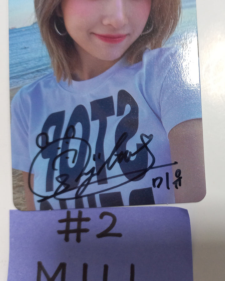 LIMELIGHT "Last Dance" - Hand Autographed(Signed) Photocard [Nemo Ver.] [24.1.22] - HALLYUSUPERSTORE