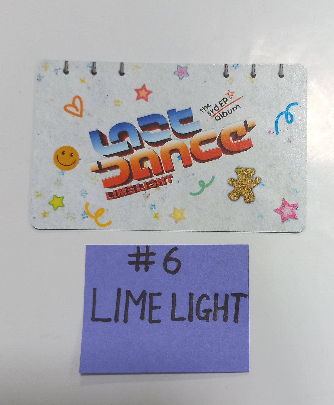 LIMELIGHT "Last Dance" - Hand Autographed(Signed) Photocard [Nemo Ver.] [24.1.22] - HALLYUSUPERSTORE