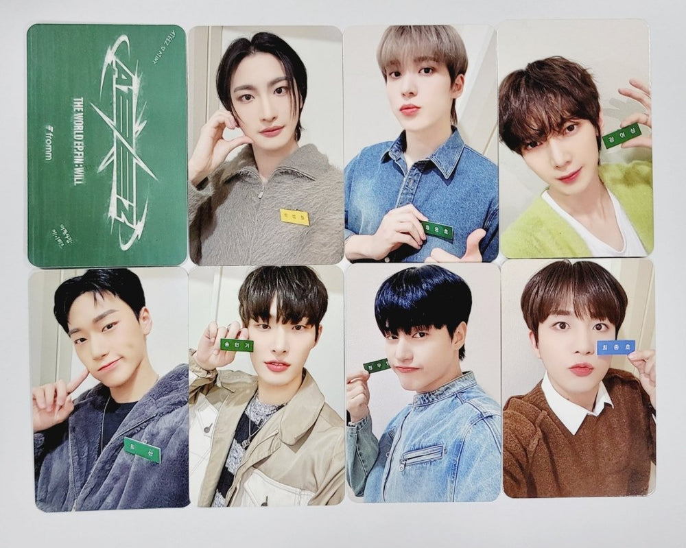 Ateez - "The World Ep.Fin : Will" Fromm Store Fansign Event Photocard [24.1.22] - HALLYUSUPERSTORE