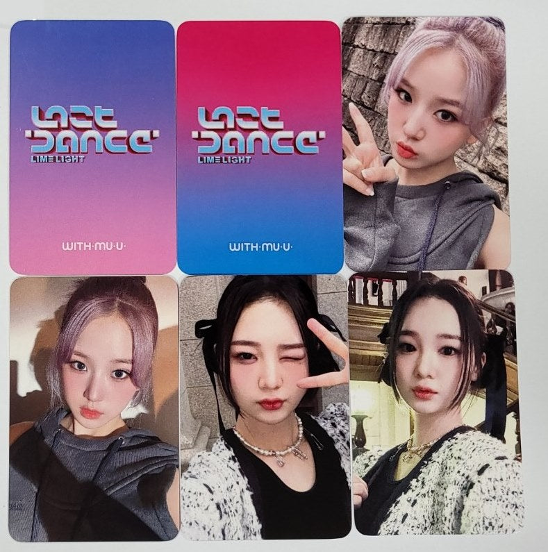 LIMELIGHT "Last Dance" - Withmuu Fansign Event Photocard [Nemo Ver.] [24.1.22] - HALLYUSUPERSTORE