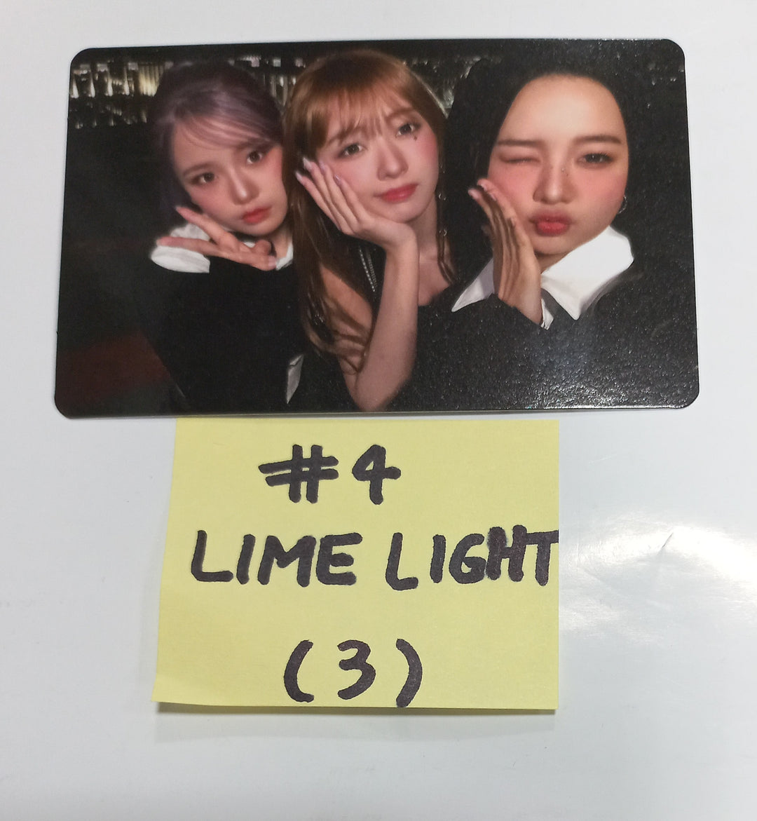 LIMELIGHT "Last Dance" - Official Photocard, Sticker [Unit] [Nemo Ver.] [24.1.22] - HALLYUSUPERSTORE
