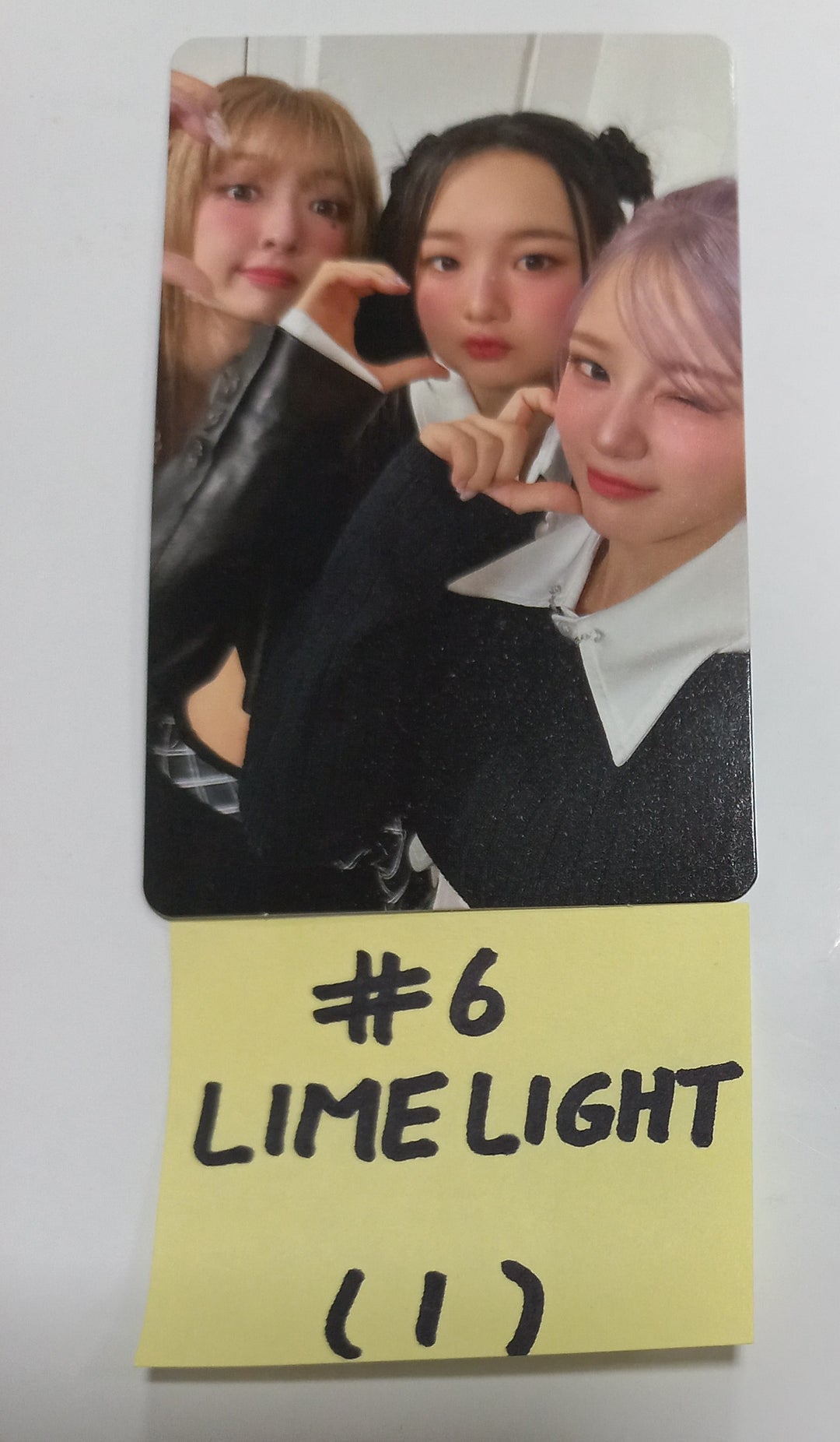 LIMELIGHT "Last Dance" - Official Photocard, Sticker [Unit] [Nemo Ver.] [24.1.22] - HALLYUSUPERSTORE