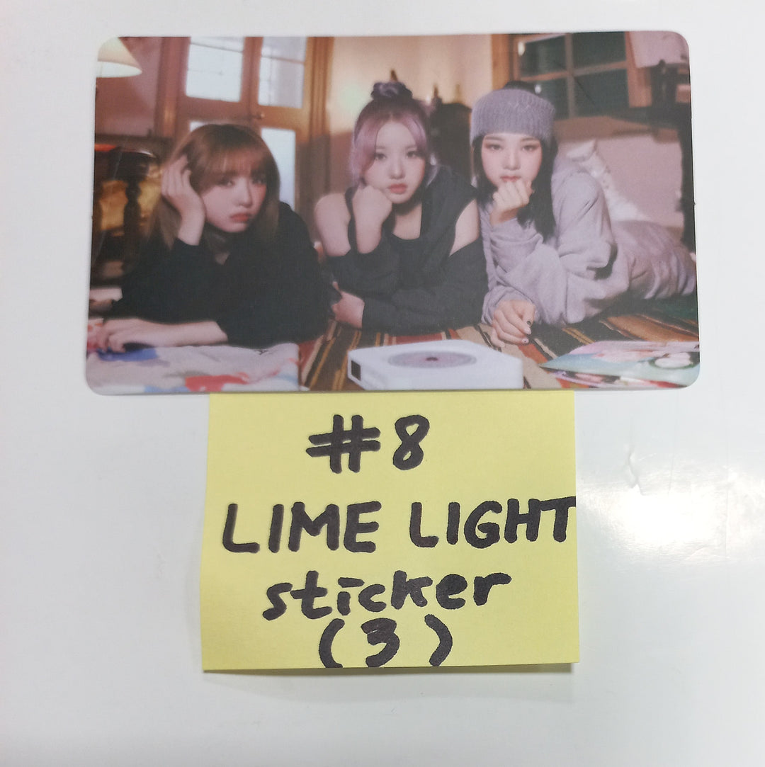 LIMELIGHT "Last Dance" - Official Photocard, Sticker [Unit] [Nemo Ver.] [24.1.22] - HALLYUSUPERSTORE