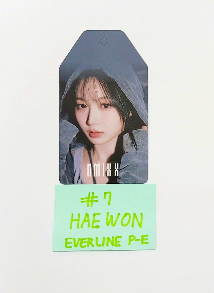 NMIXX "Fe3O4: BREAK" - Everline Photocard Event Photocard, Paper Tag [24.1.23] - HALLYUSUPERSTORE