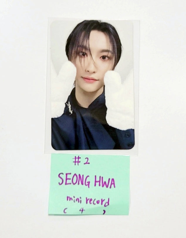 Ateez - "The World Ep.Fin : Will" Minirecord Lucky Draw Event Photocard (Platform Ver.) [24.1.23] - HALLYUSUPERSTORE