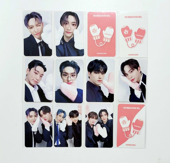 Ateez - "The World Ep.Fin : Will" Minirecord Lucky Draw Event Photocard (Platform Ver.) [24.1.23] - HALLYUSUPERSTORE
