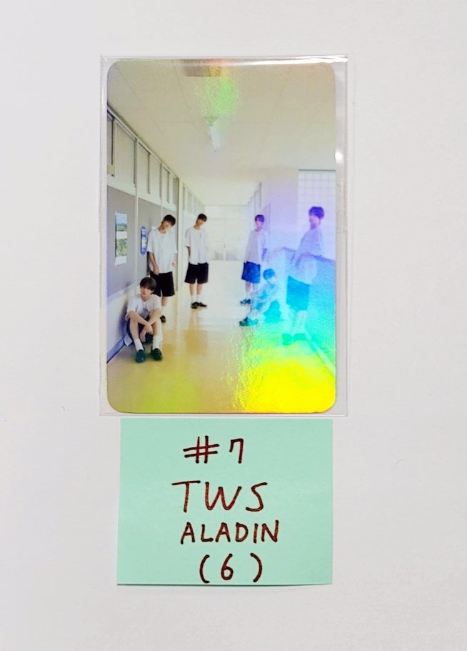 TWS 1st Mini "Sparkling Blue" - Aladin Pre-Order Benefit Photocard [24.1.23] - HALLYUSUPERSTORE