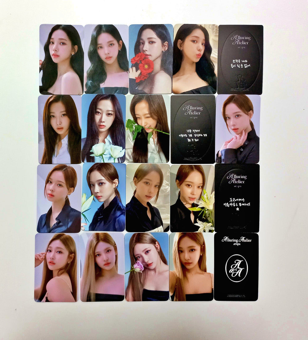 Aespa - "Alluring Atelier" Random Atelier Card [24.01.23] - HALLYUSUPERSTORE