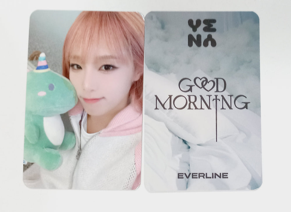 YENA "Good Morning" - Everline Fansign Event Photocard [24.1.24] - HALLYUSUPERSTORE