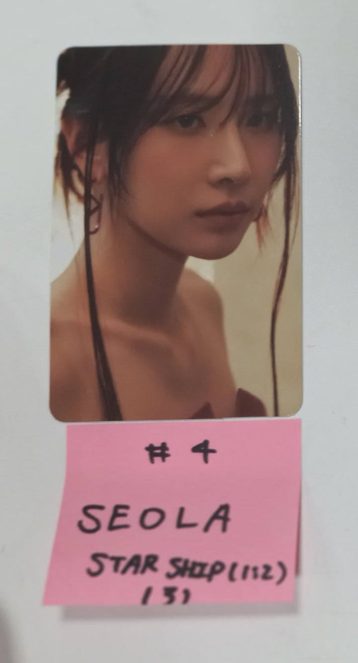 SEOLA (Of WJSN) "INSIDE OUT" - Starship Pre-Order Benefit Photocard [24.1.24] - HALLYUSUPERSTORE