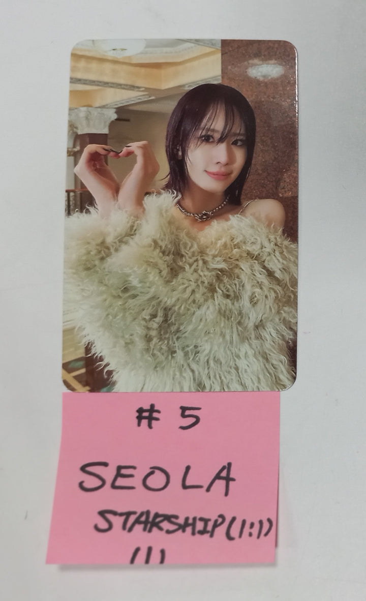 SEOLA (Of WJSN) "INSIDE OUT" - Starship Pre-Order Benefit Photocard [24.1.24] - HALLYUSUPERSTORE