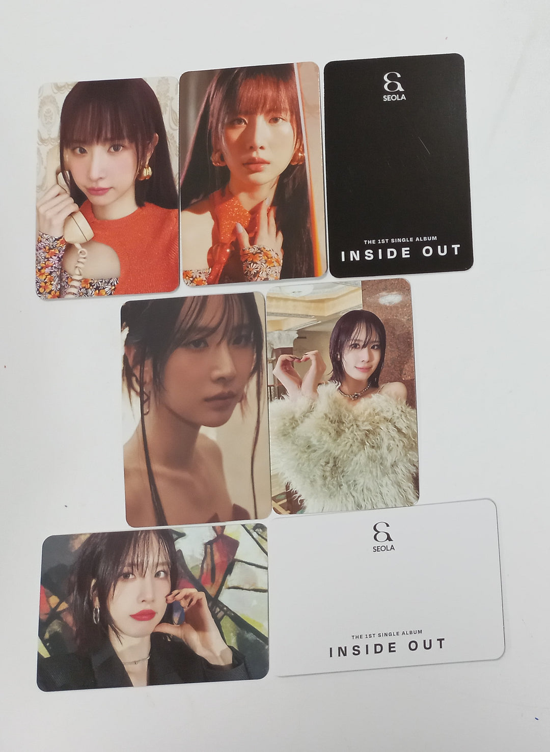 SEOLA (Of WJSN) "INSIDE OUT" - Starship Pre-Order Benefit Photocard [24.1.24] - HALLYUSUPERSTORE