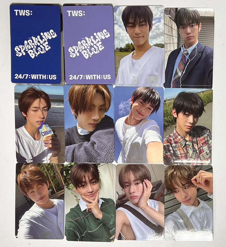 TWS 1st Mini "Sparkling Blue" - Official Photocard [24.1.24] - HALLYUSUPERSTORE