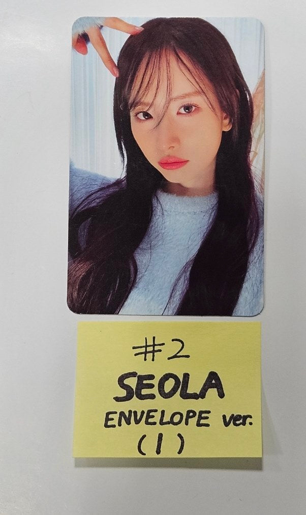 SEOLA (Of WJSN) "INSIDE OUT" - Official Photocard [ENVELOPE ver.] [24.1.24] - HALLYUSUPERSTORE