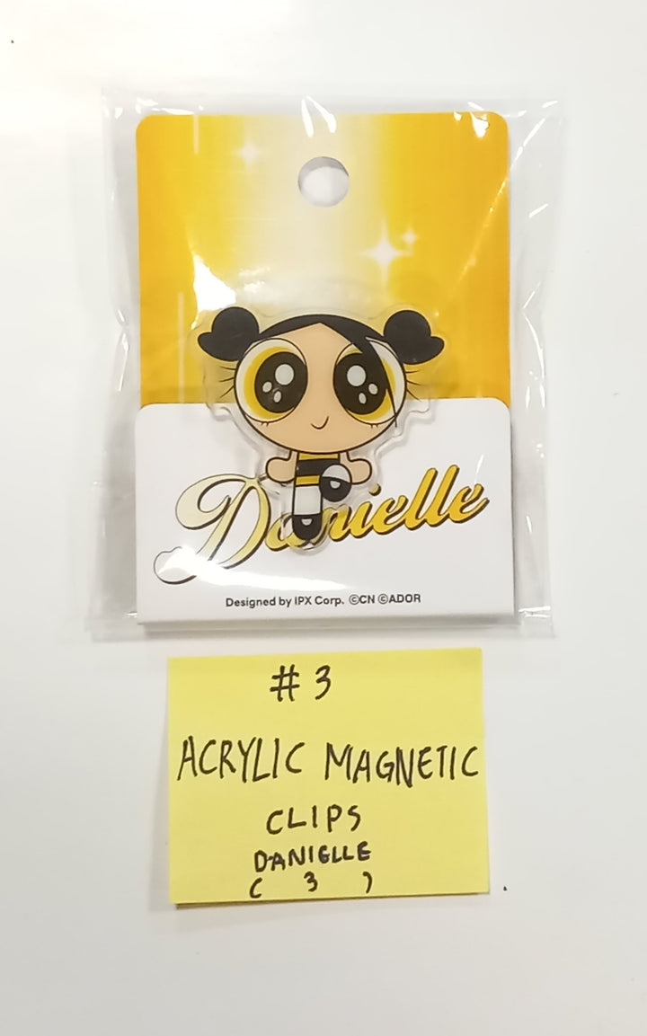 New Jeans - New Jeans x Line Friends Pop-Up Store Official MD [Acrylic Magnetic, Pin Badge, Photo Holder Keyring, Mouse Pad, Plastic File] [24.1.24] - HALLYUSUPERSTORE