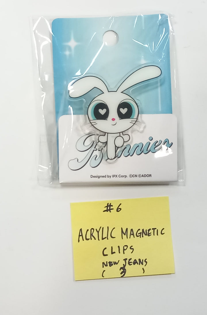 New Jeans - New Jeans x Line Friends Pop-Up Store Official MD [Acrylic Magnetic, Pin Badge, Photo Holder Keyring, Mouse Pad, Plastic File] [24.1.24] - HALLYUSUPERSTORE