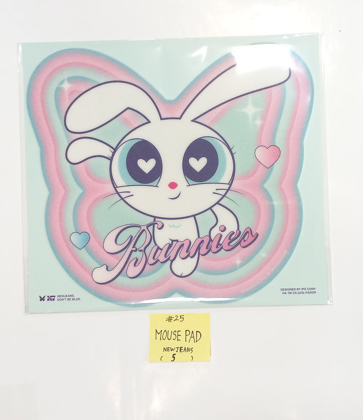 New Jeans - New Jeans x Line Friends Pop-Up Store Official MD [Acrylic Magnetic, Pin Badge, Photo Holder Keyring, Mouse Pad, Plastic File] [24.1.24] - HALLYUSUPERSTORE
