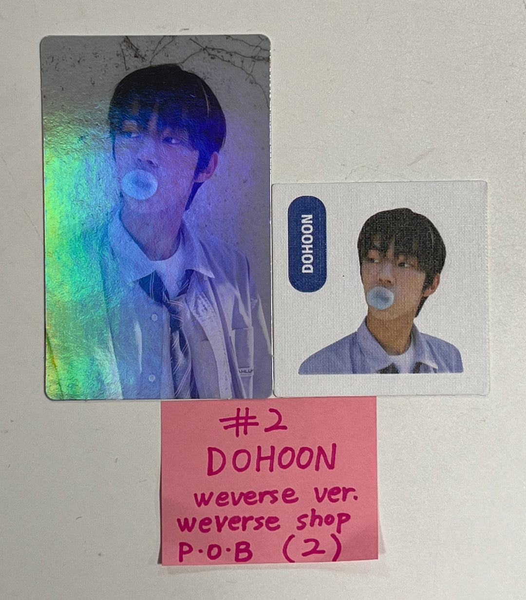 TWS 1st Mini "Sparkling Blue" - Weverse Shop Pre-Order Benefit Hologram Photocard &amp; Stick Set [Weverse Ver.] [24.1.24] - HALLYUSUPERSTORE