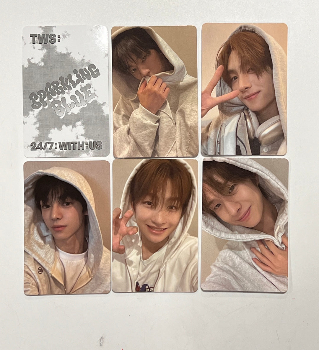 TWS 1st Mini "Sparkling Blue" - Official Photocard [Weverse Ver.] [24.1.24] - HALLYUSUPERSTORE