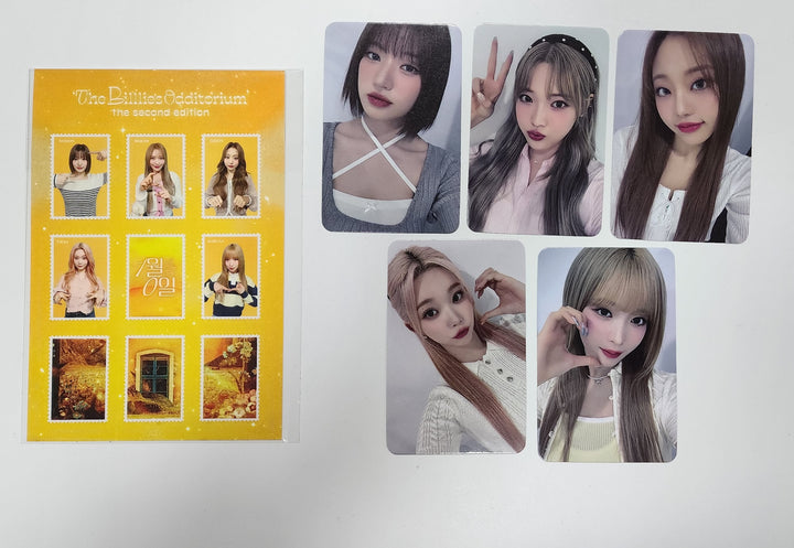 Billlie "The Billlies Odditorium" - Official MD [Sign Language Seal Sticker &amp; Photocard Set (5EA)] [24.1.24] - HALLYUSUPERSTORE