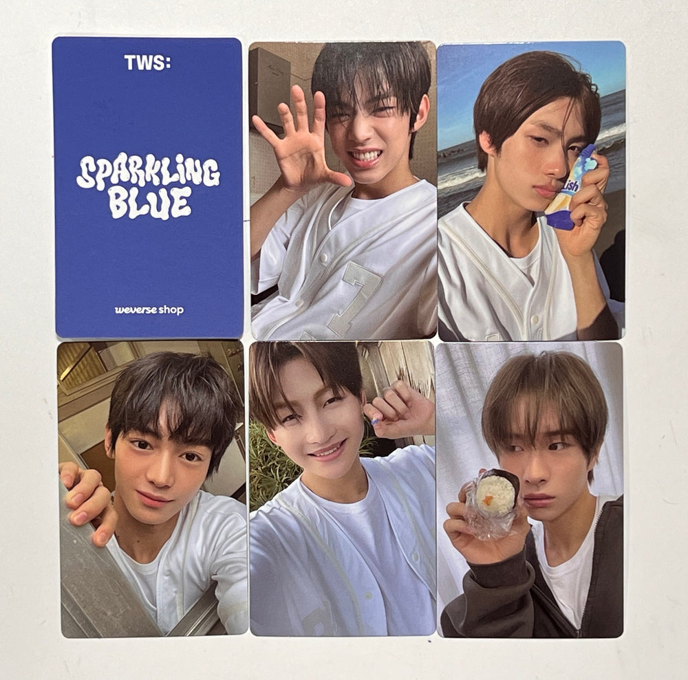 TWS 1st Mini "Sparkling Blue" - Weverse Shop Pre-Order Benefit Photocard [Set Ver.] [24.1.24] - HALLYUSUPERSTORE