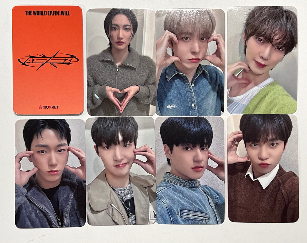 Ateez - "The World Ep.Fin : Will" Mokket Shop Fansign Event Photocard [24.1.24] - HALLYUSUPERSTORE