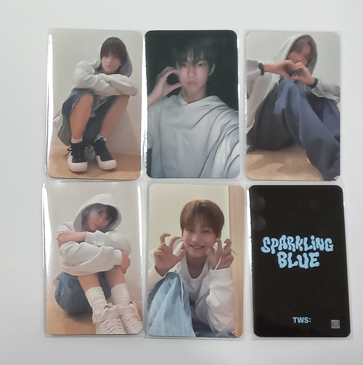 TWS "Sparkling Blue" 1st Mini - Powerstation Lucky Draw Event Photocard [24.1.25] - HALLYUSUPERSTORE