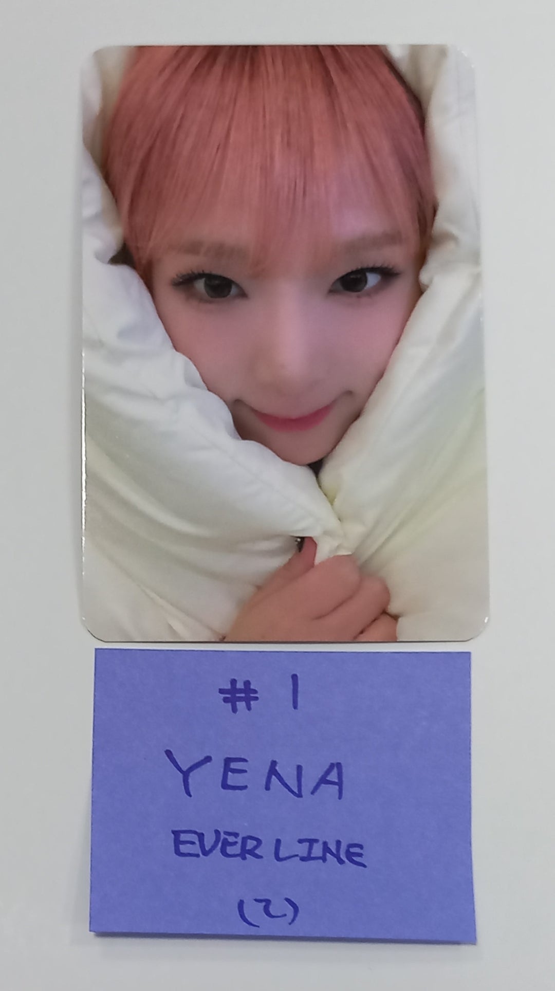 YENA "Good Morning" - Everline Fansign Event Photocard [24.1.25] - HALLYUSUPERSTORE