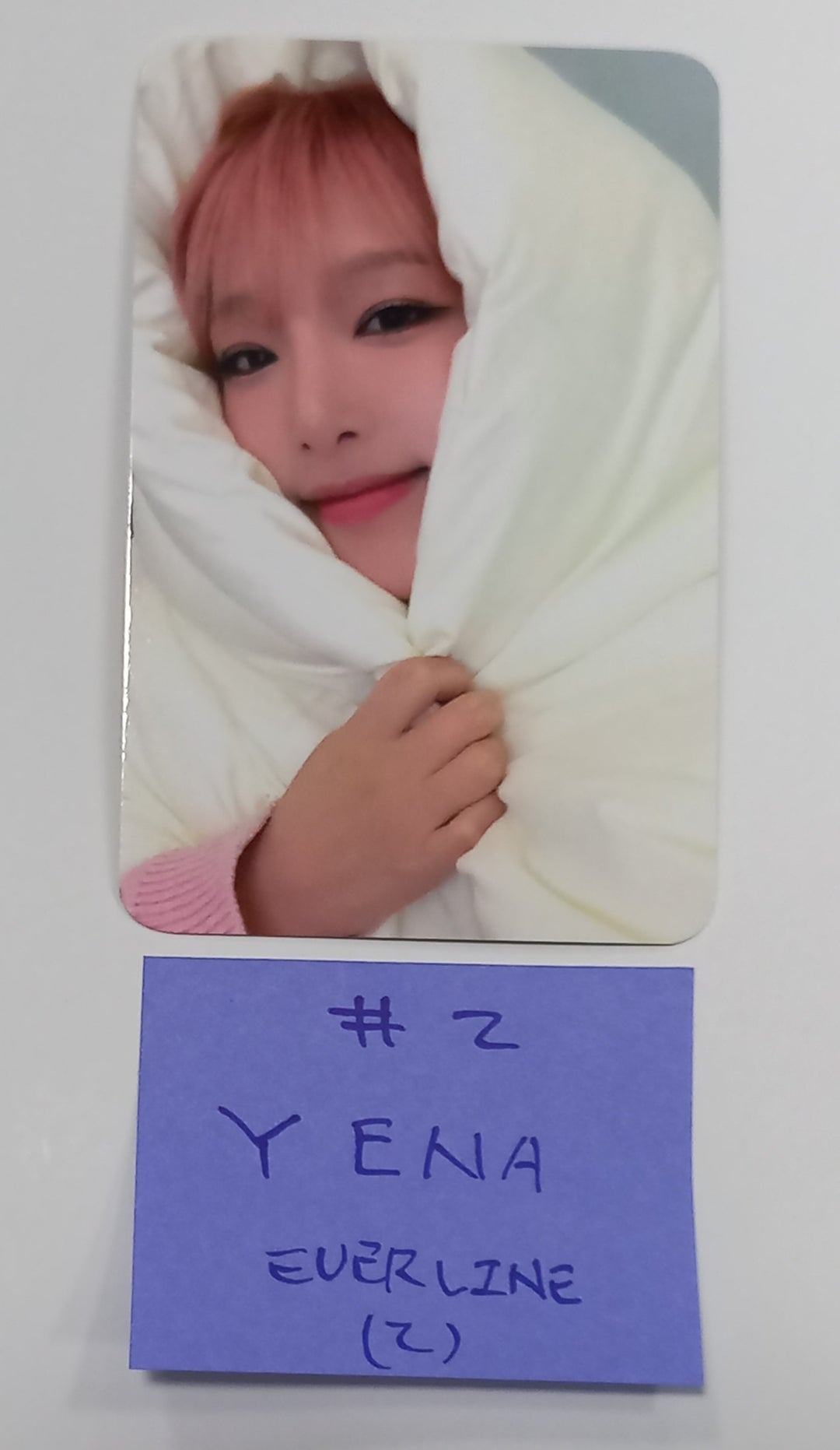 YENA "Good Morning" - Everline Fansign Event Photocard [24.1.25] - HALLYUSUPERSTORE