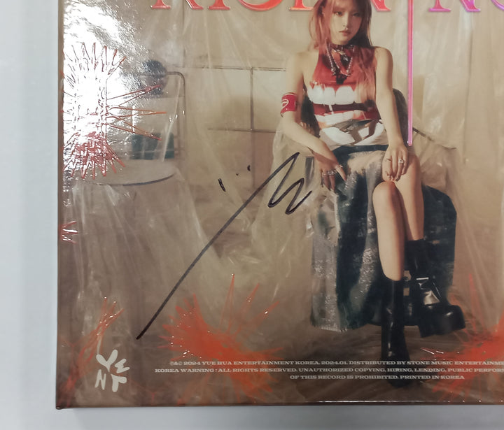 Yena "Good Morning" 3rd Mini - Hand Autographed(Signed) Album [24.1.25] - HALLYUSUPERSTORE