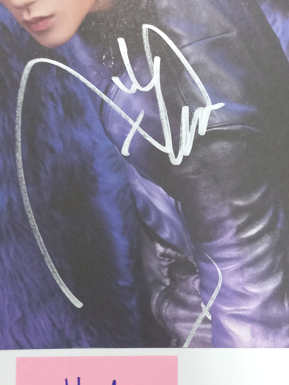 San (Of ATEEZ) "THE WORLD EP.FIN : WILL" - A Cut Page From Fansign Event Album [24.1.25] - HALLYUSUPERSTORE
