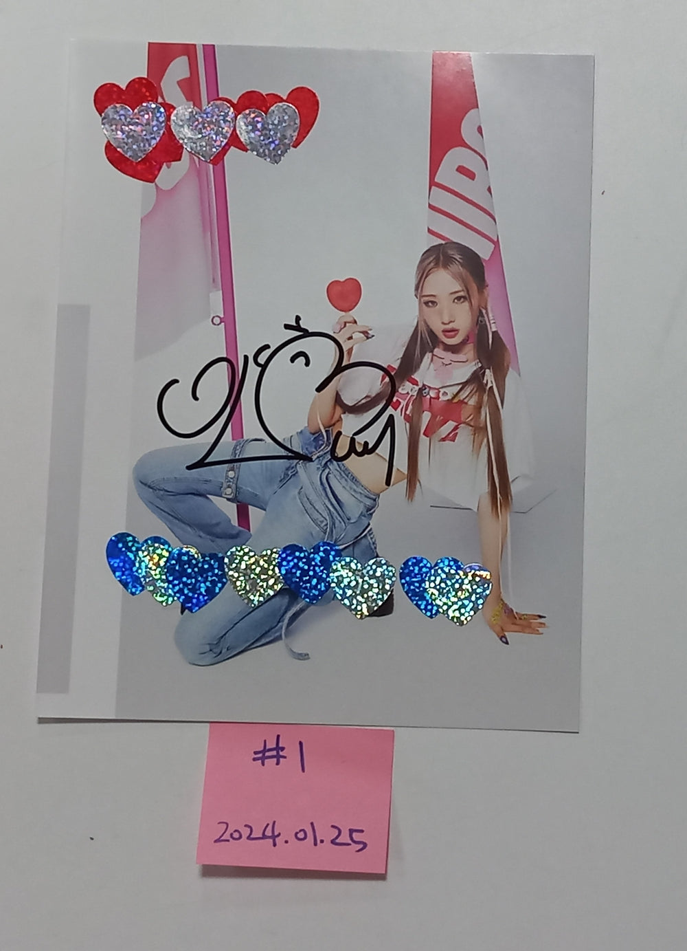 Mimiirose "LIVE" - A Cut Page From Fansign Event Album [24.1.25] - HALLYUSUPERSTORE