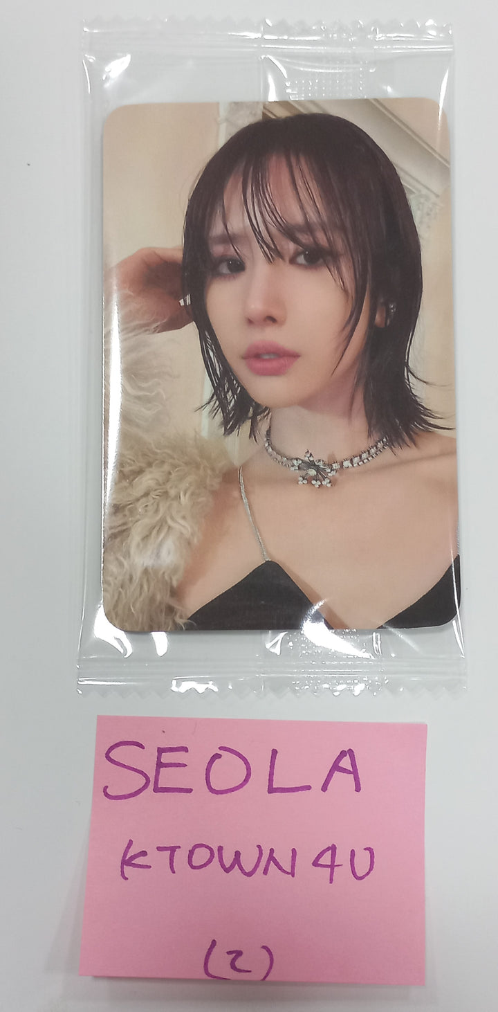 SEOLA (Of WJSN) "INSIDE OUT" - Ktown4U Pre-Order Benefit Photocard [ENVELOPE ver.] [24.1.26] - HALLYUSUPERSTORE