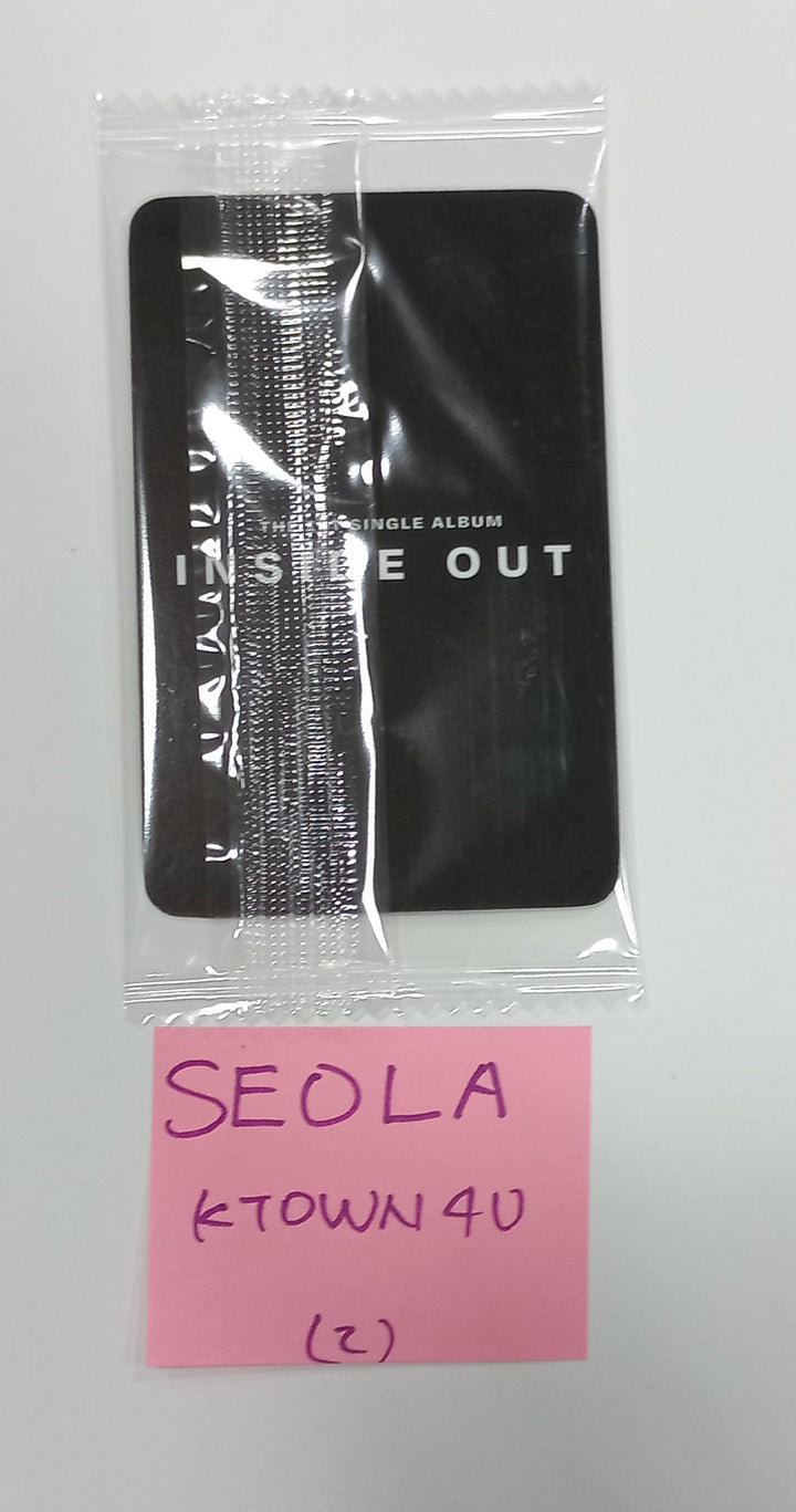 SEOLA (Of WJSN) "INSIDE OUT" - Ktown4U Pre-Order Benefit Photocard [ENVELOPE ver.] [24.1.26] - HALLYUSUPERSTORE