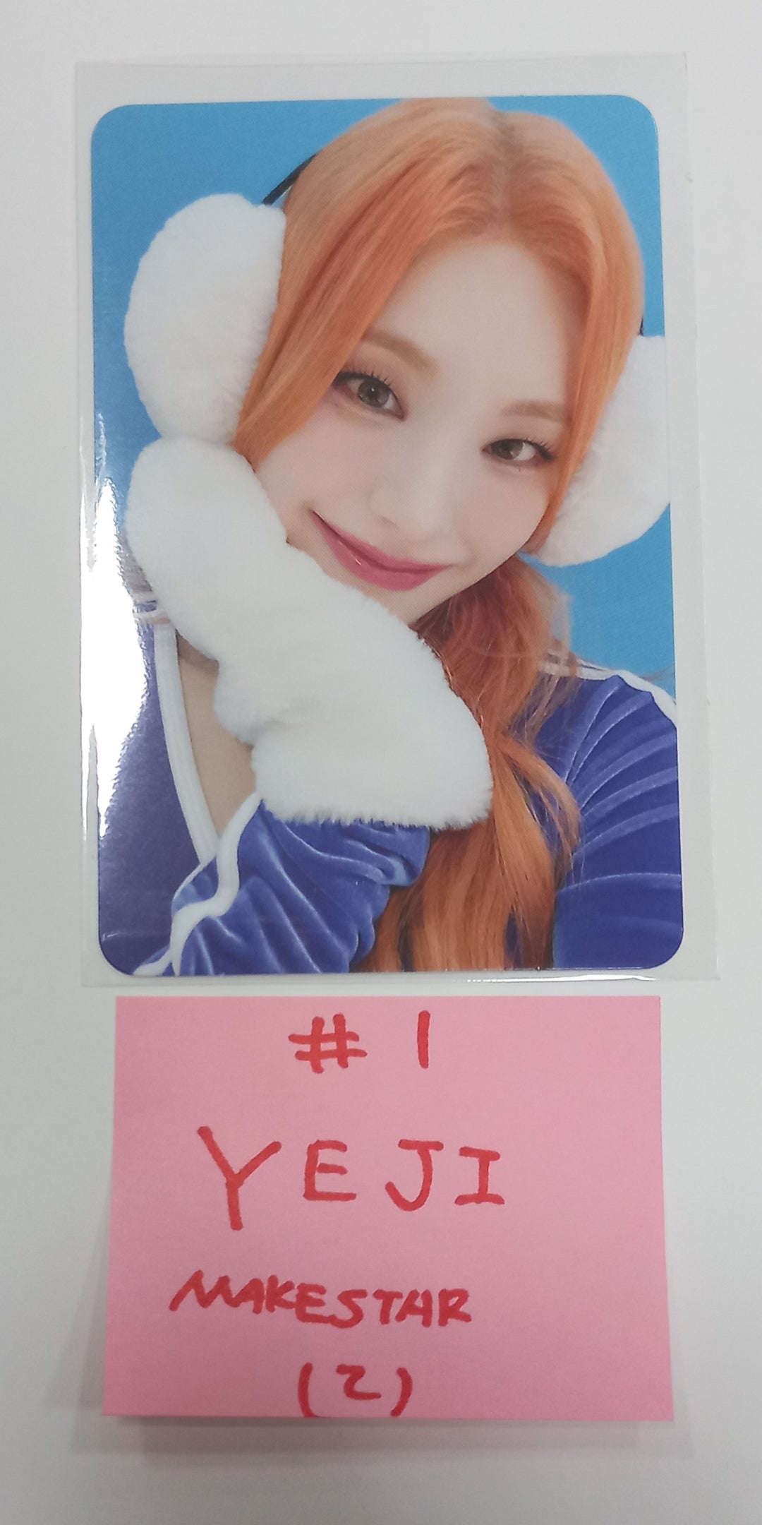 ITZY "BORN TO BE" - Makestar Fansign Event Photocard Round 2 [24.1.26] - HALLYUSUPERSTORE