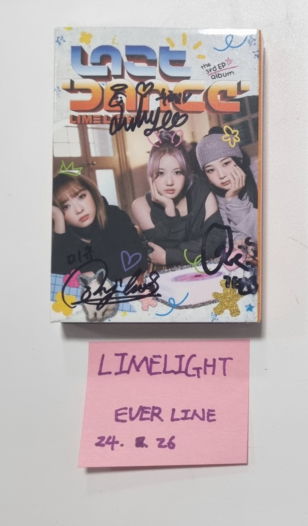 LIMELIGHT "Last Dance" - Handautographed(Signed) Promo Album [Nemo Ver.] [24.1.26] - HALLYUSUPERSTORE