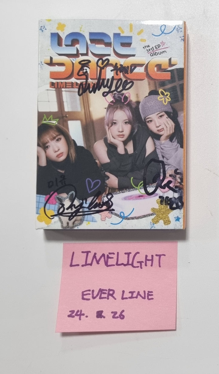 LIMELIGHT "Last Dance" - Handautographed(Signed) Promo Album [Nemo Ver.] [24.1.26] - HALLYUSUPERSTORE