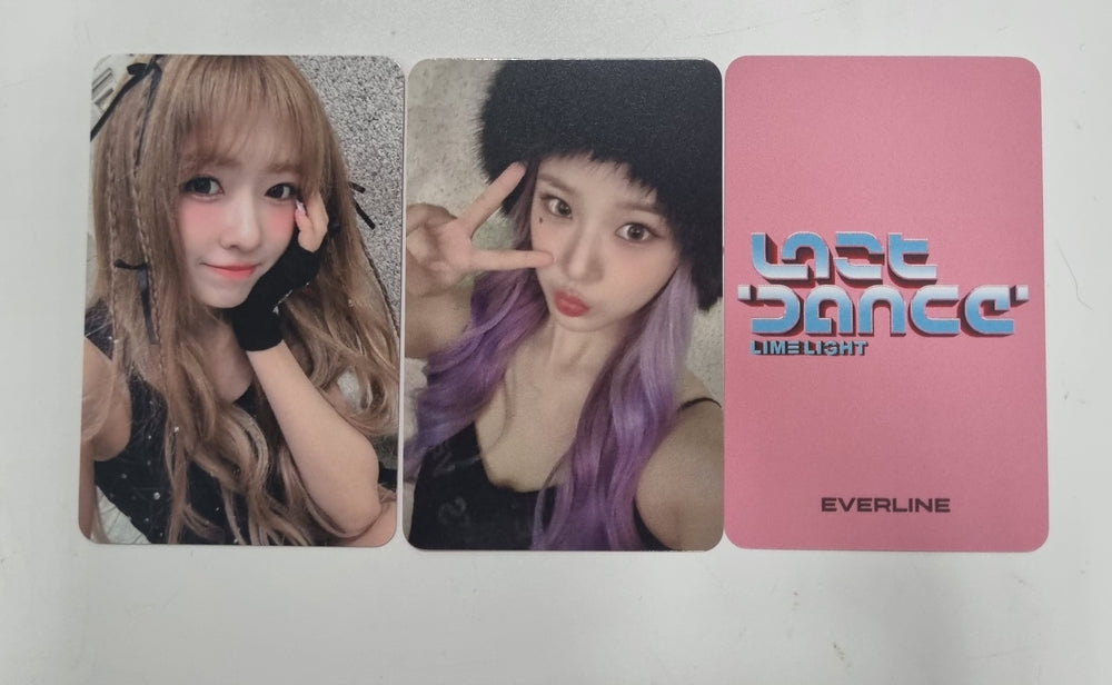 LIMELIGHT "Last Dance" - Everline Fansign Event Photocard Round 2 [Nemo Ver.] [24.1.26] - HALLYUSUPERSTORE