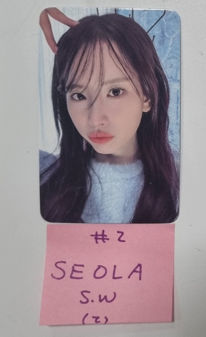 SEOLA (Of WJSN) "INSIDE OUT" - Soundwave Pre-Order Benefit Photocard [24.1.26] - HALLYUSUPERSTORE