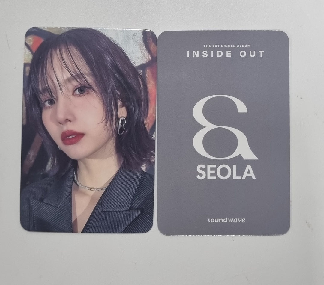 SEOLA (Of WJSN) "INSIDE OUT" - Soundwave Pre-Order Benefit Photocard [24.1.26] - HALLYUSUPERSTORE