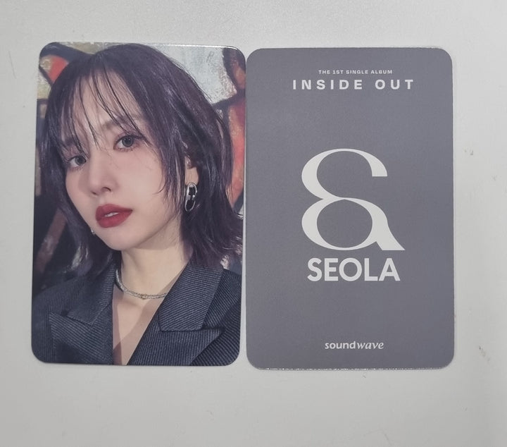 SEOLA (Of WJSN) "INSIDE OUT" - Soundwave Pre-Order Benefit Photocard [24.1.26] - HALLYUSUPERSTORE