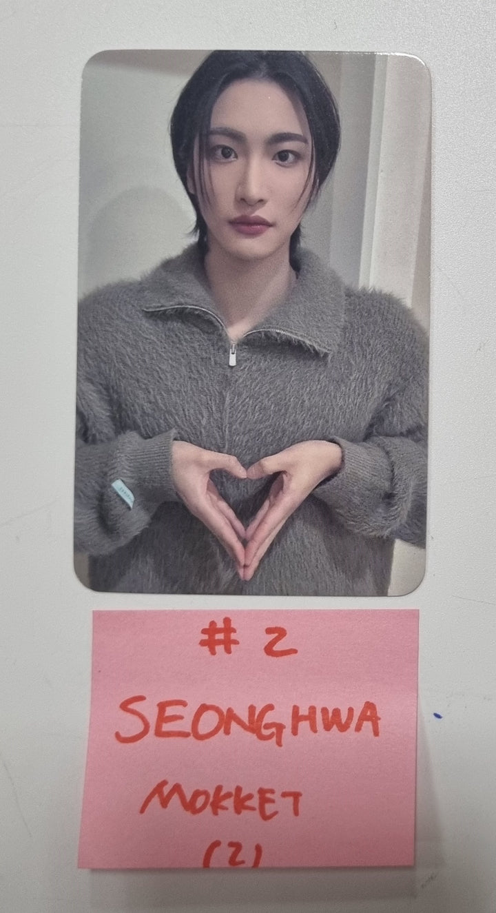 Ateez - "The World Ep.Fin : Will" Mokket Shop Fansign Event Photocard Round 2 [24.1.26] - HALLYUSUPERSTORE